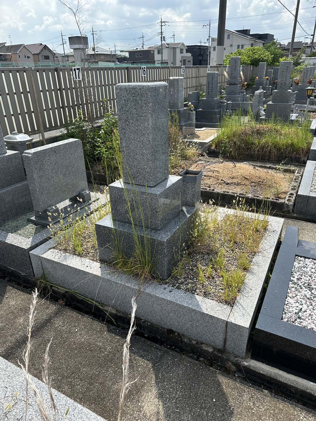 お墓参り代行前