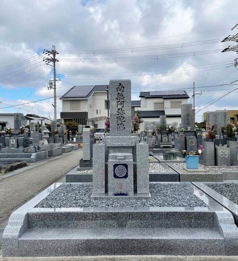 羽曳野市の建墓施工事例｜小土墓地（2024年6月1日）-1 施工後