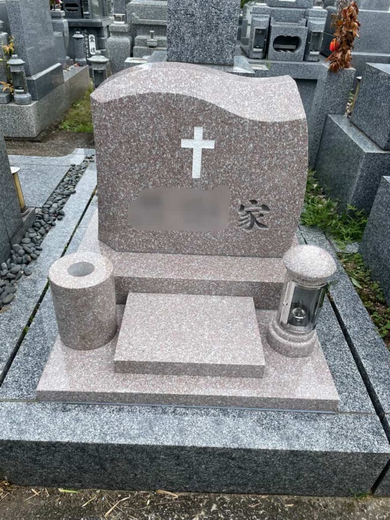 河内長野市の建墓施工事例｜千代田霊園（2024年6月） 施工後