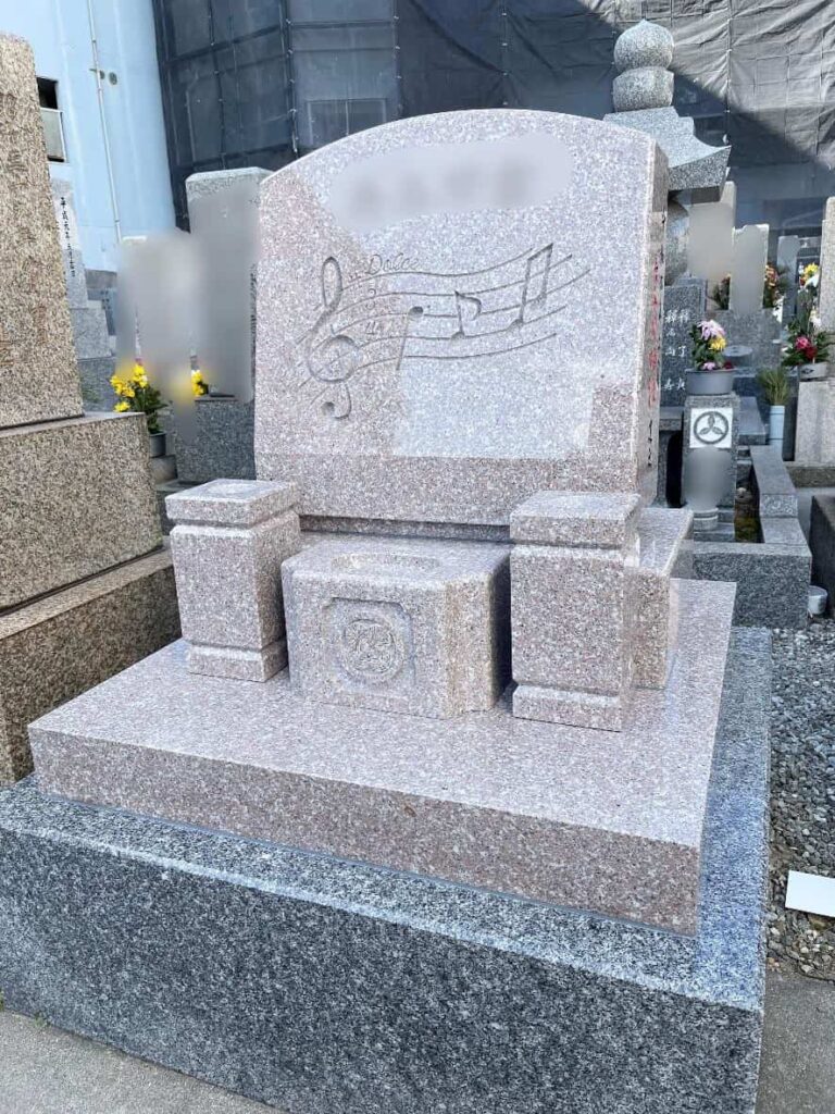 大阪市住之江区の建墓施工事例｜安立霊園（2024年6月） 施工後