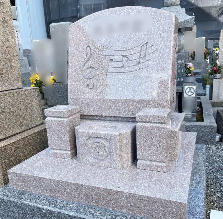 大阪市住之江区の建墓施工事例｜安立霊園（2024年6月） 施工後