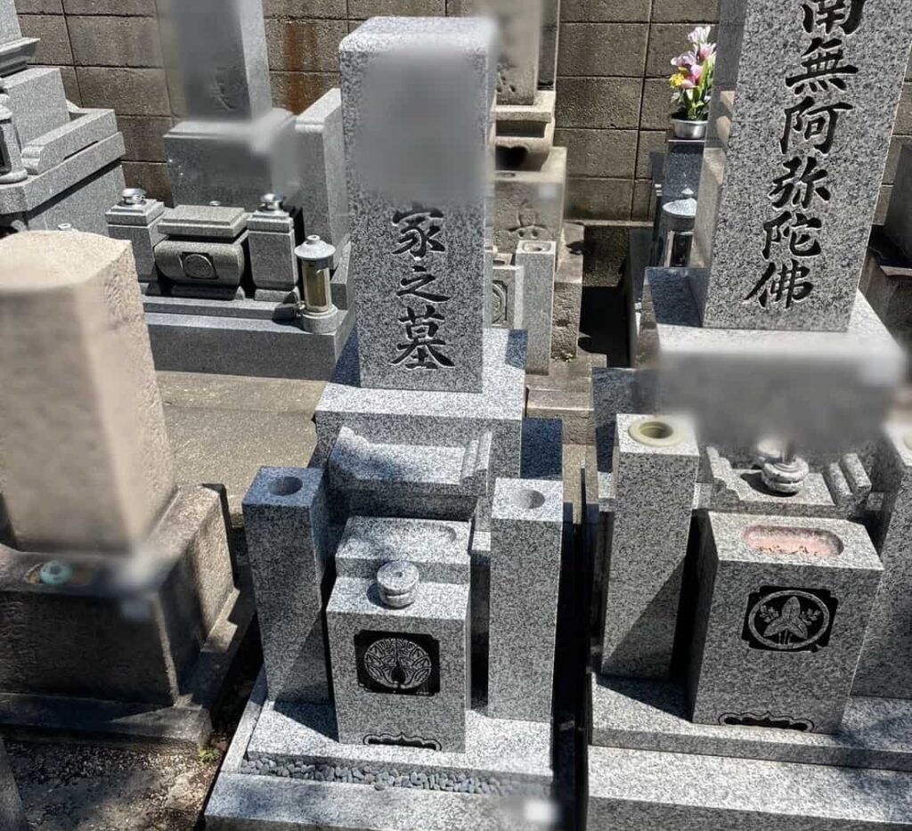 大阪市旭区の建墓施工事例｜森小路霊園（2024年9月） 施工後
