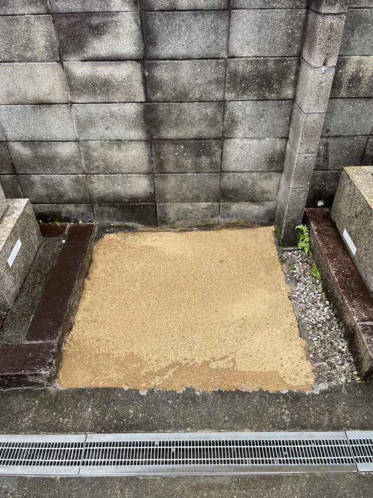 大阪市旭区の墓じまい施工事例｜上辻霊園（2025年6月） 施工後