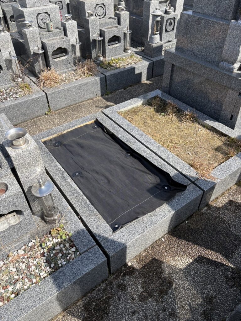 河内長野市の墓じまい施工事例｜千代田霊園（2025年6月） 施工後