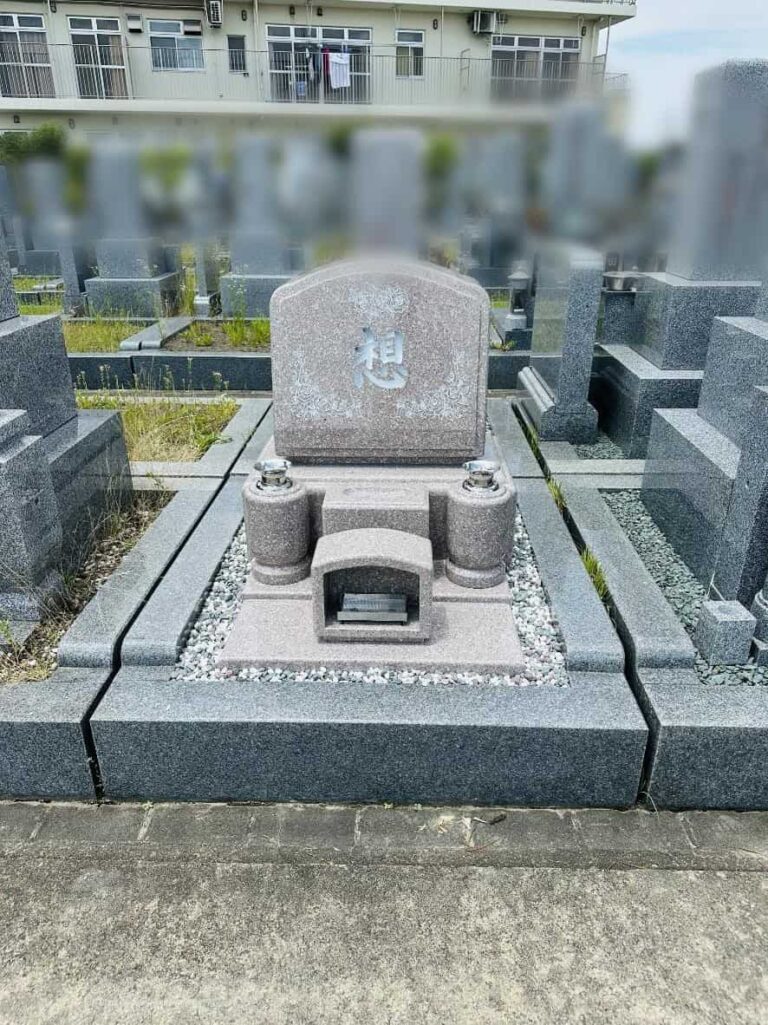 堺市東区の建墓施工事例｜新家・金岡・野尻共同墓地（2025年6月） 施工後