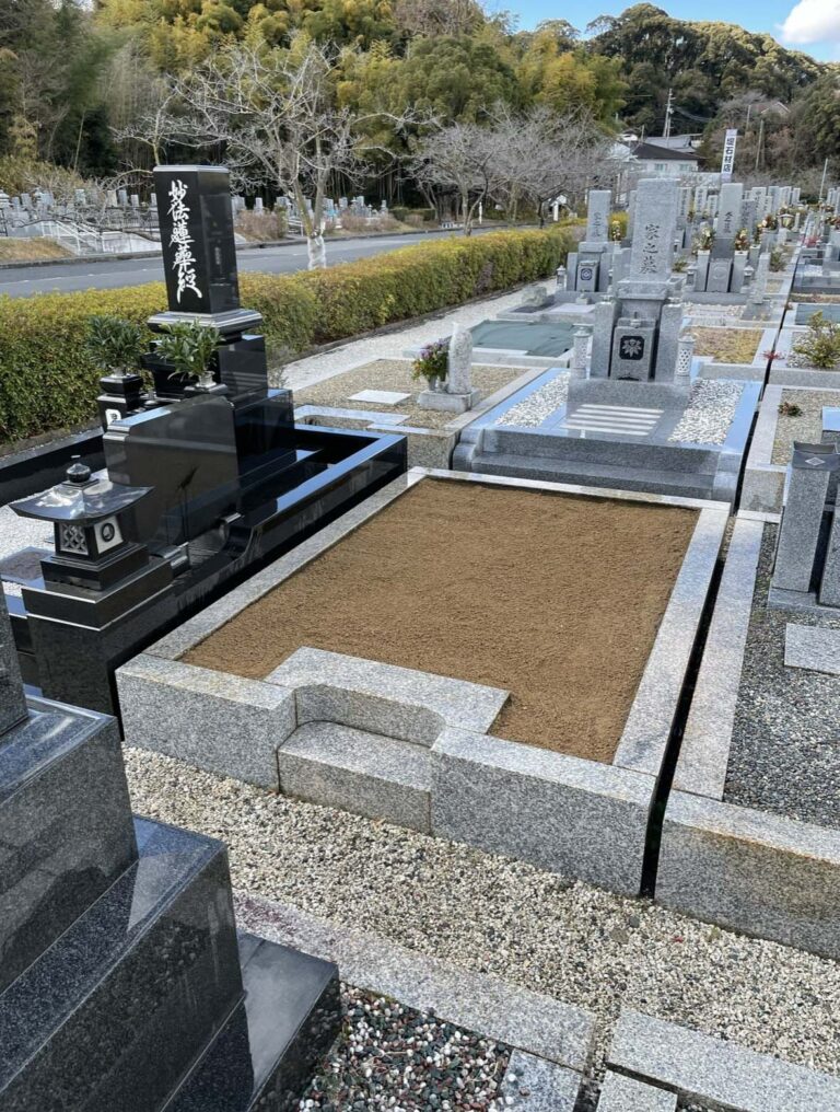 堺市南区の墓じまい施工事例｜堺公園墓地(鉢ヶ峰公園墓地)（2025年9月14日） 施工後