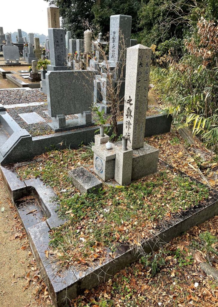 天理市の墓じまい施工事例｜長岳寺（2025年9月） 施工前
