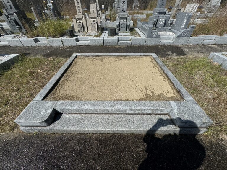 対応エリアの墓じまい施工事例｜豊能郡寺院墓地（2025年11月） 施工後