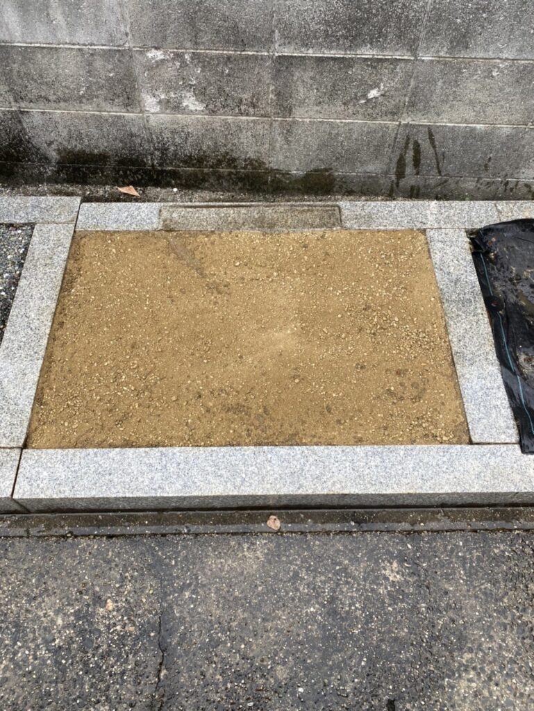 東大阪市の墓じまい施工事例｜寺院墓地（2025年11月） 施工後