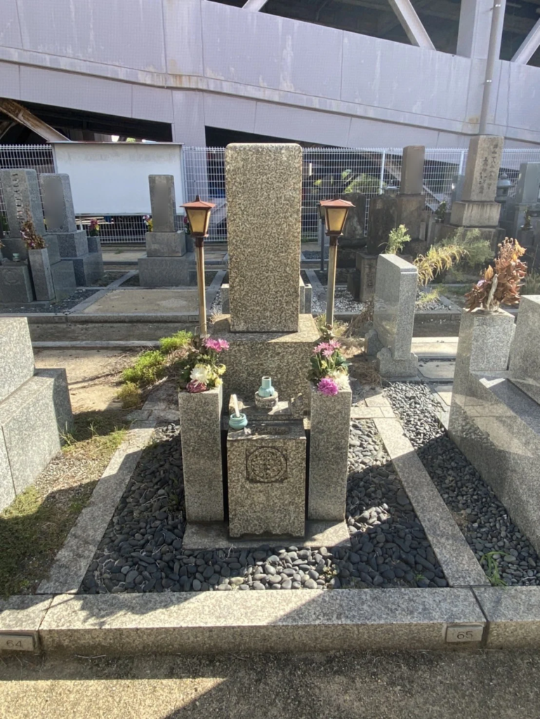 大阪市西成区の墓じまい施工事例｜大阪府西成区木津今宮墓地（2025年11月） 施工前