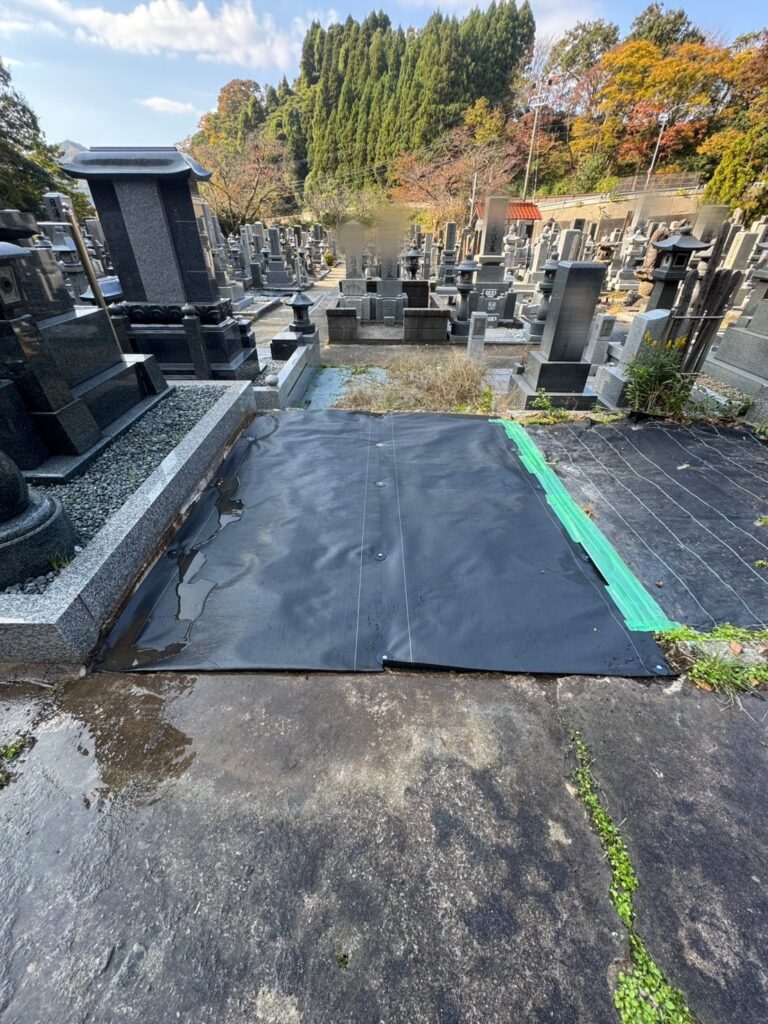 対応エリアの墓じまい施工事例｜兵庫県美郡諸寄霊園（2026年1月） 施工後