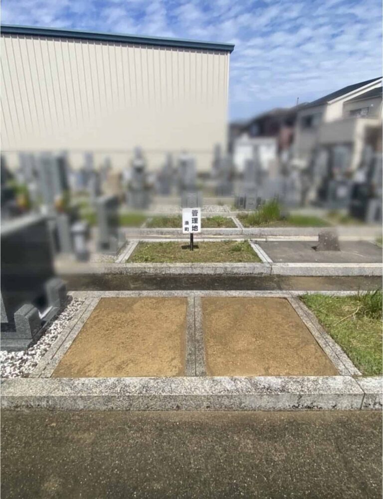 泉佐野市の墓じまい施工事例｜湊霊園（2026年6月26日）-1 施工後