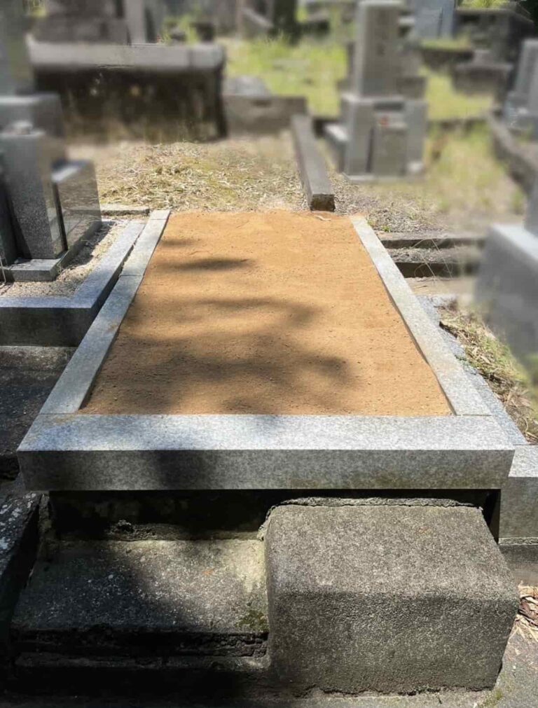 斑鳩町の墓じまい施工事例｜奈良県生駒郡惣明墓地（2026年6月） 施工後
