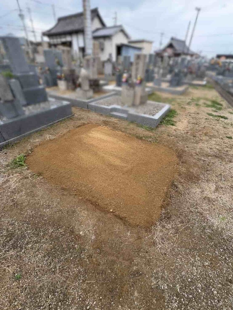 羽曳野市の墓じまい施工事例｜伊賀共同墓地（2026年6月） 施工後