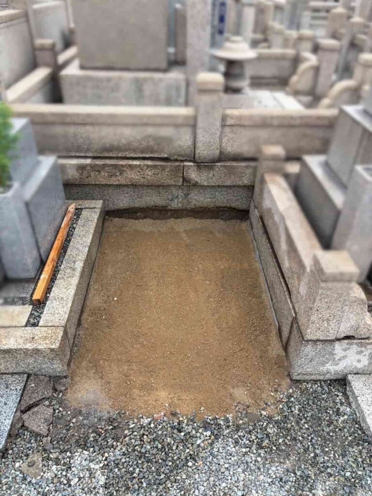 大阪市天王寺区の墓じまい施工事例｜四天王寺霊苑（2026年6月） 施工後
