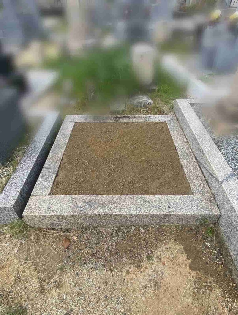 泉佐野市の墓じまい施工事例｜湊霊園（2026年6月26日） 施工後