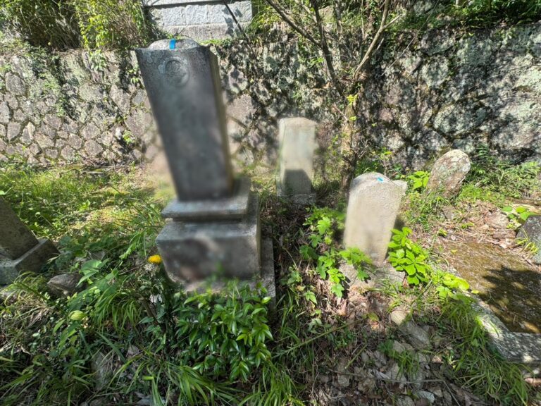 神戸市の墓じまい施工事例｜兵庫県立鵯越墓園（2026年7月） 施工前