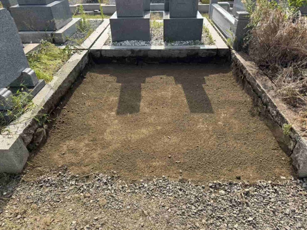 大阪市平野区の墓じまい施工事例｜瓜破霊園（2026年7月27日）-1 施工後