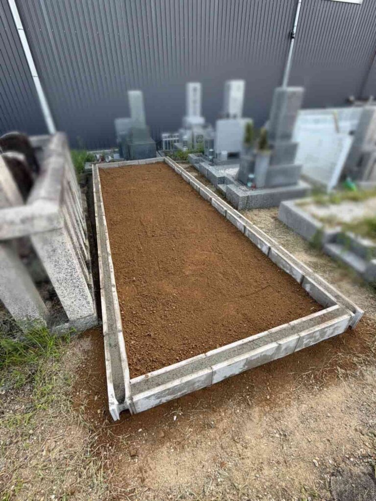 堺市中区の墓じまい施工事例｜伏尾共同墓地（2026年7月） 施工後
