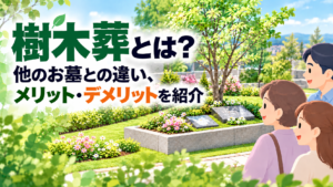 樹木葬とは？他のお墓との違い、メリットデメリットを紹介